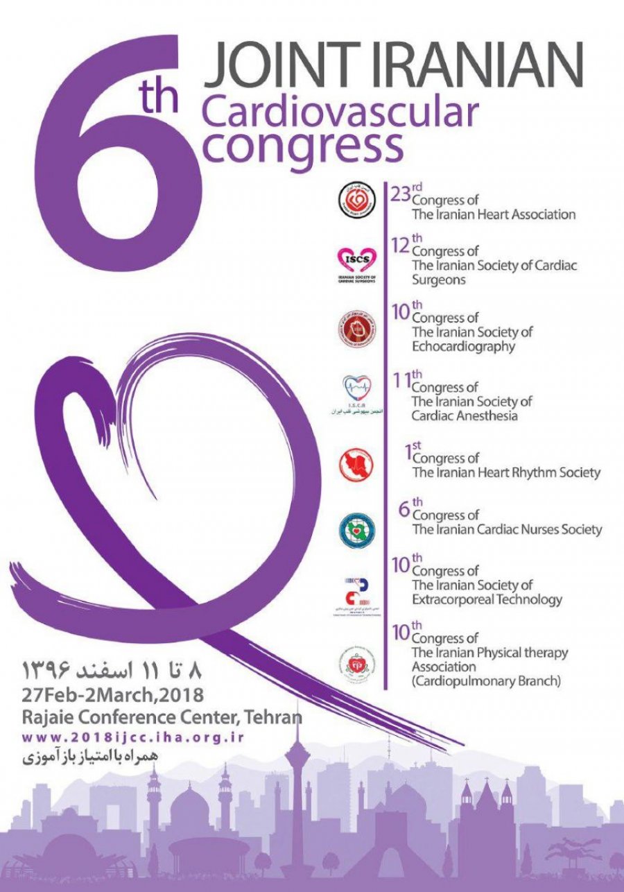 6th Iranian cardiovascular joint congress